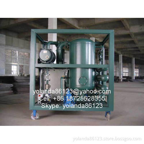 High Vacuum Double Stage Transformer Oil Filtering Machine, Oil filtration unit, Vacuum insulation oil purifier